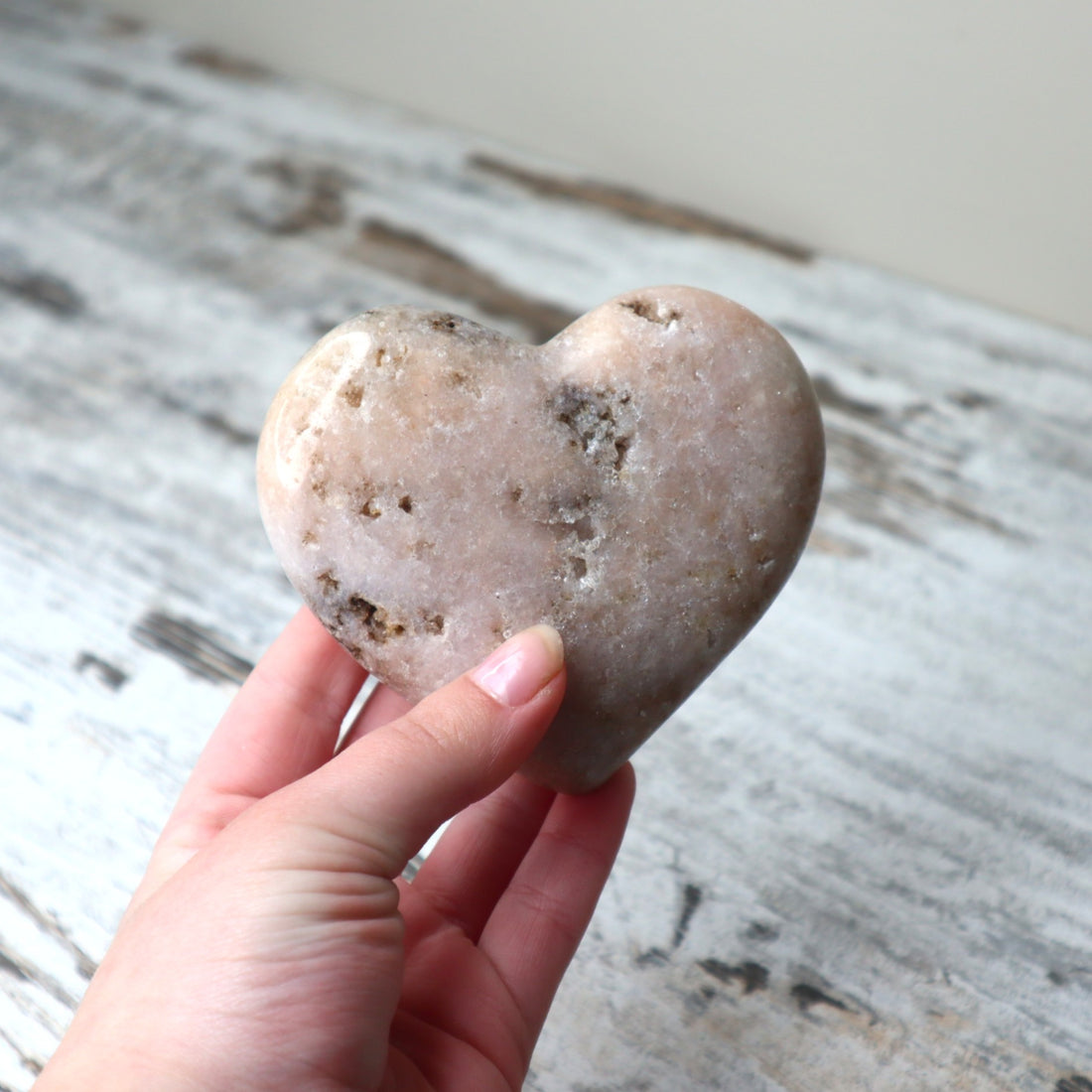 Pink Amethyst Heart | Emotional Healing, Calm &amp; Gentle Strength