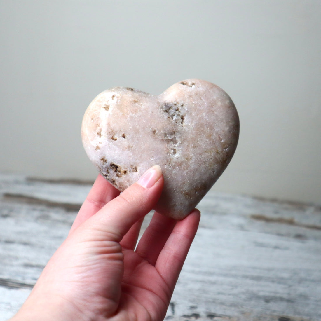 Pink Amethyst Heart | Emotional Healing, Calm &amp; Gentle Strength