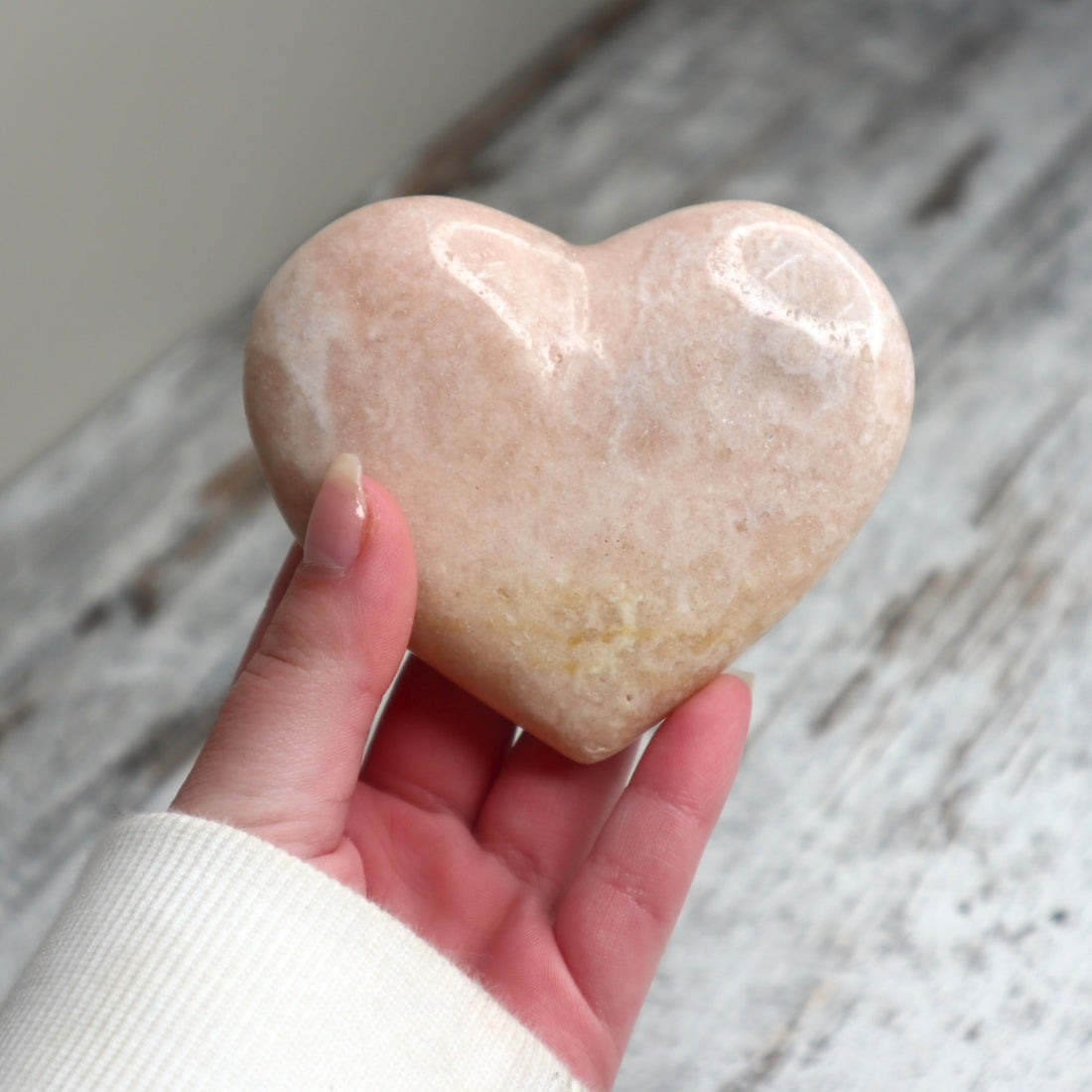 Pink Amethyst Heart | Gentle Healing, Love &amp; Emotional Calm