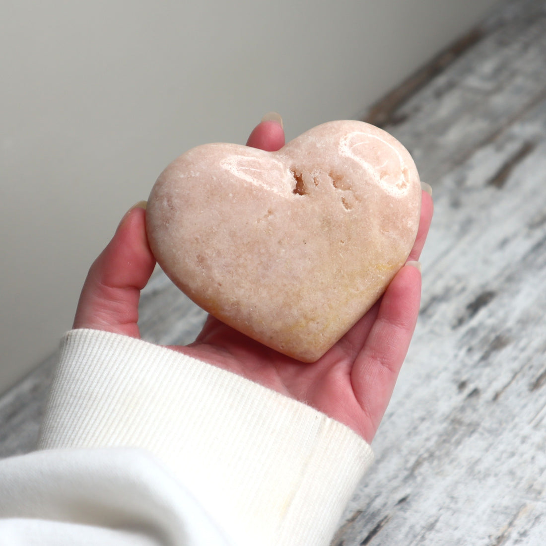 Pink Amethyst Heart | Gentle Healing, Love &amp; Emotional Calm
