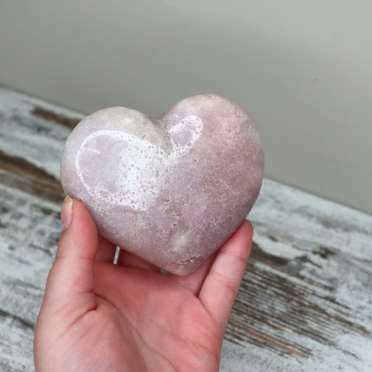 Pink Amethyst Heart | Serenity, Self Love &amp; Gentle Healing