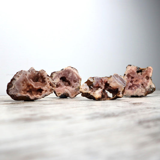 Pink Amethyst Mini Cluster | Heart Healing, Calm & Gentle Protection