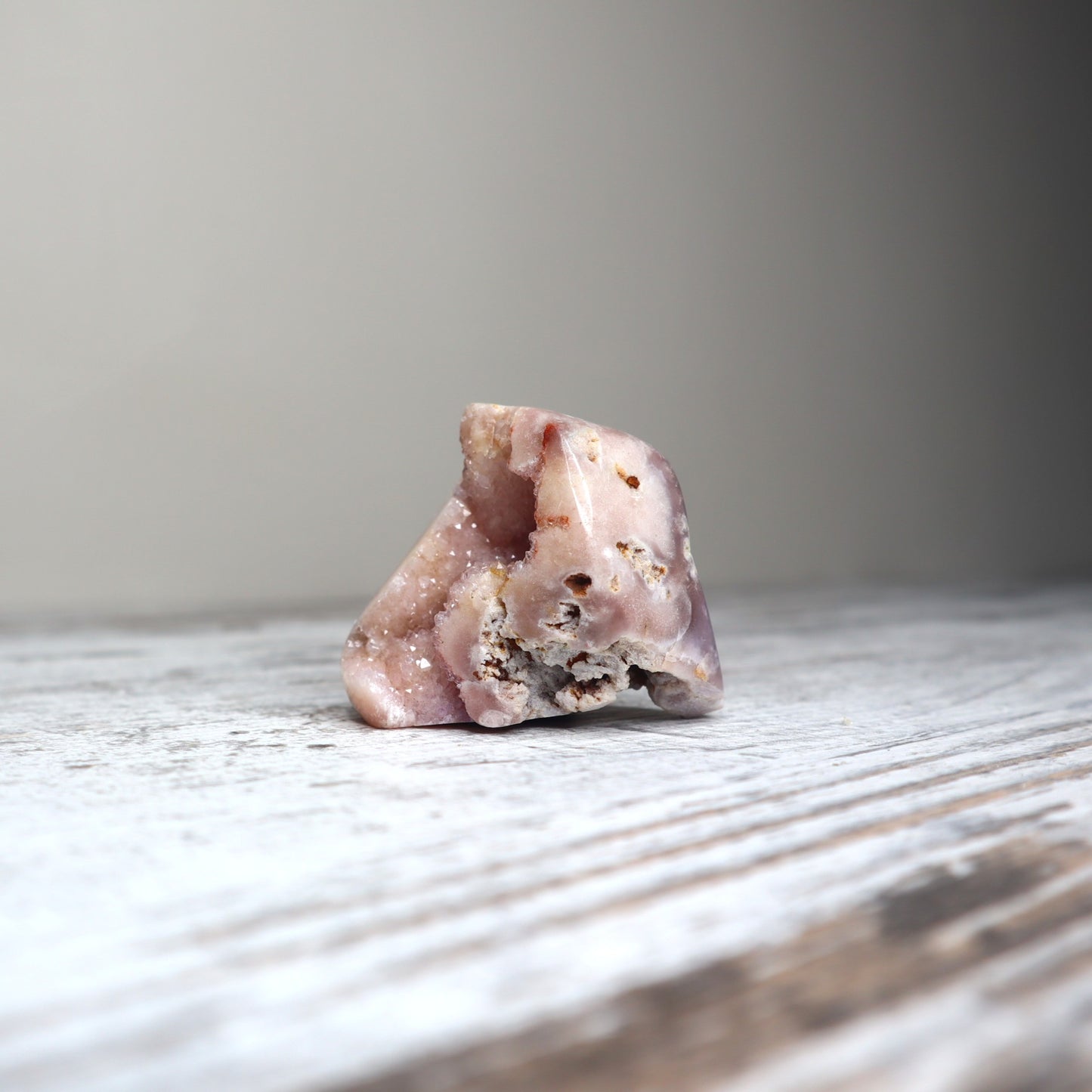 Pink Amethyst Mini Freeform | Heart Soothing + Inner Glow