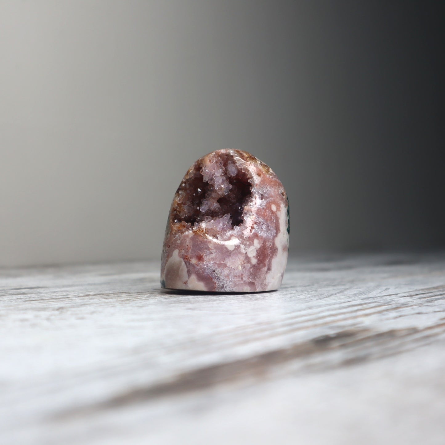 Pink Amethyst Druzy Freeform | Emotional Healing, Intuition & Gentle Strength