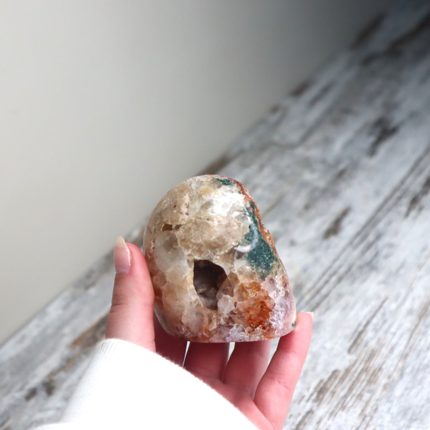 Pink Amethyst Druzy Freeform | Emotional Healing, Intuition & Gentle Strength