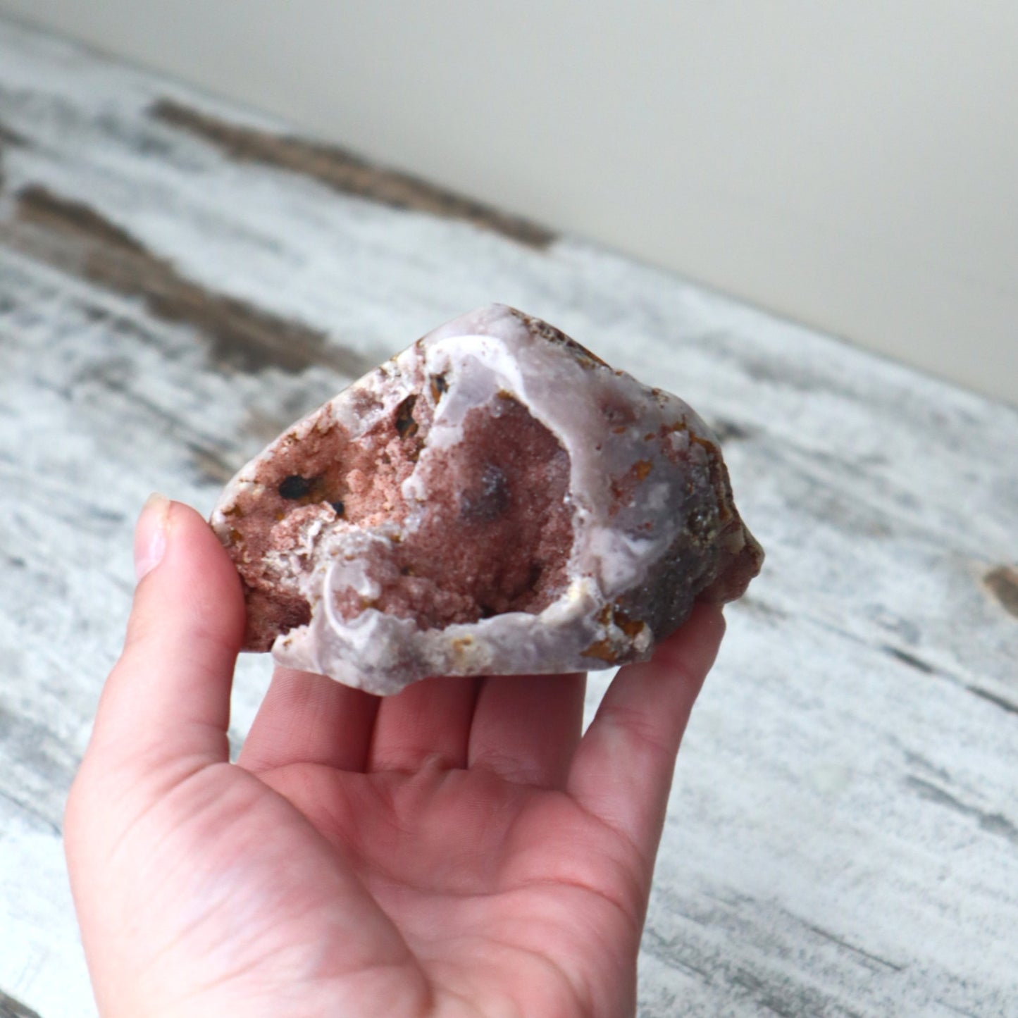 Pink Amethyst Mini Freeform | Calm, Emotional Healing & Gentle Protection