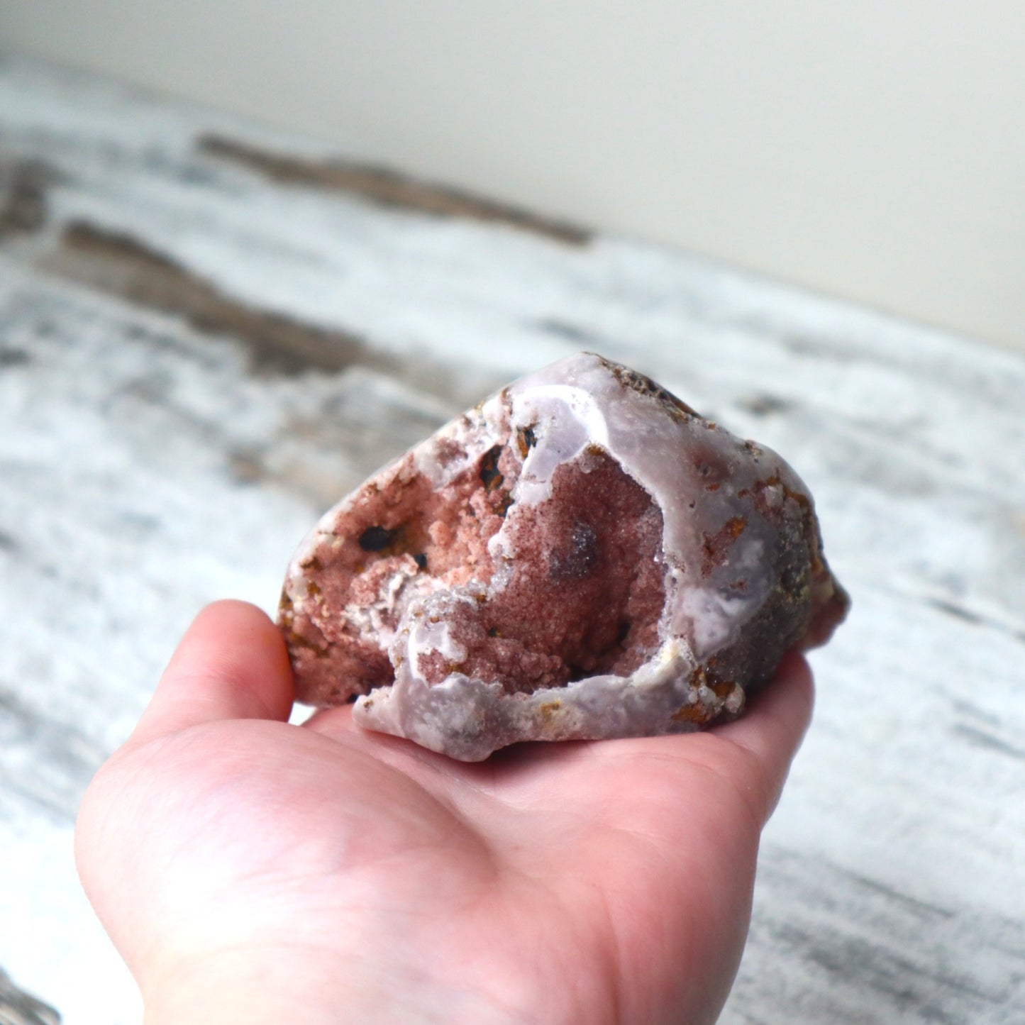 Pink Amethyst Mini Freeform | Calm, Emotional Healing & Gentle Protection