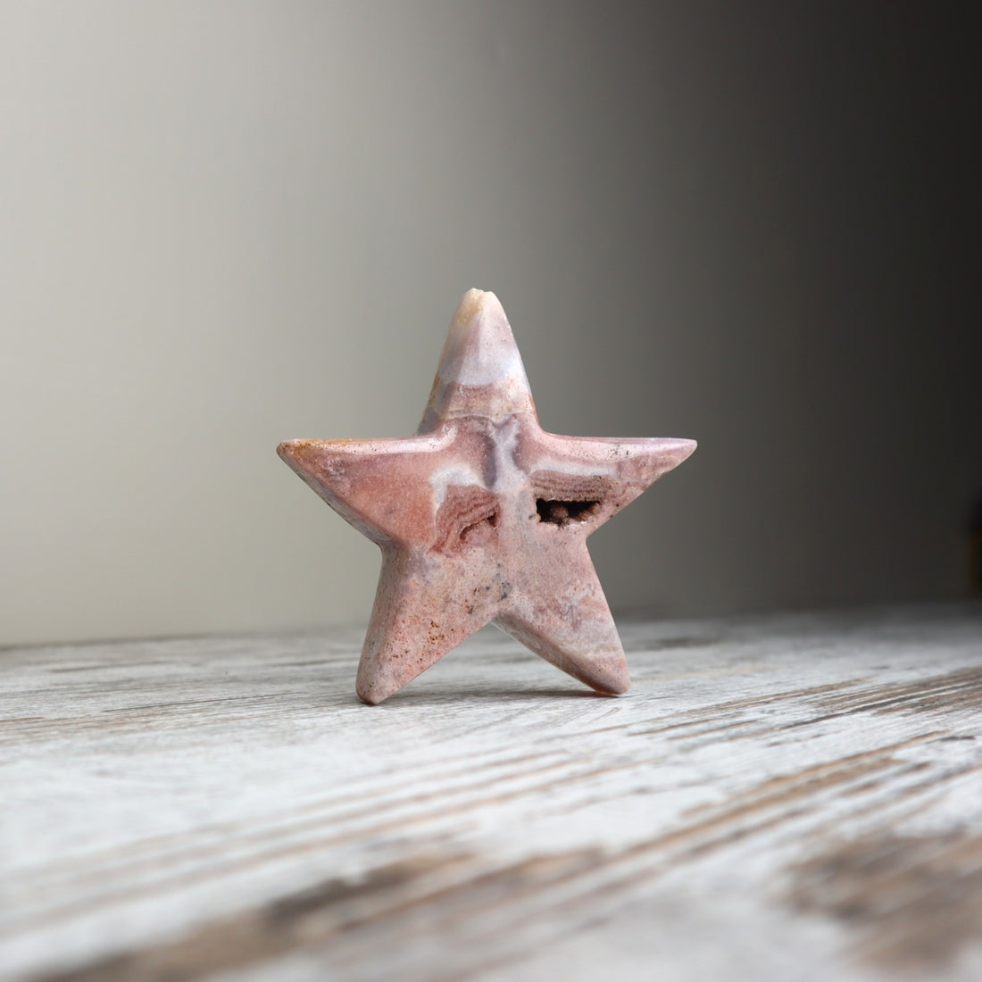 Pink Amethyst Star Carving | Heart Healing, Calm &amp; Gentle Renewal