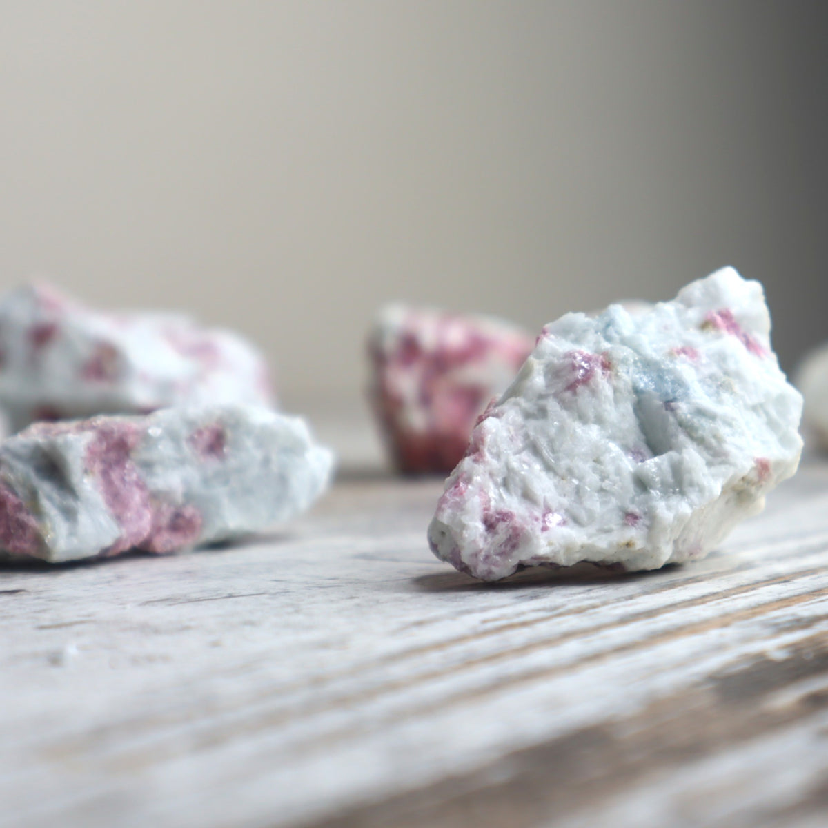 Pink Tourmaline Raw in Matrix | Love, Emotional Healing &amp; Heart Support