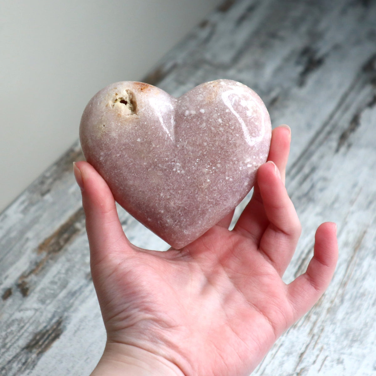 Pink Amethyst Heart | Self-Love, Emotional Healing &amp; Inner Peace