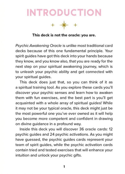 Psychic Awakening Oracle | Intuition, Clarity &amp; Spiritual Connection