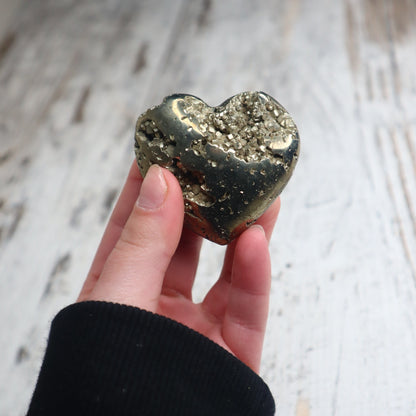 Pyrite Heart | Abundance, Confidence &amp; Empowerment