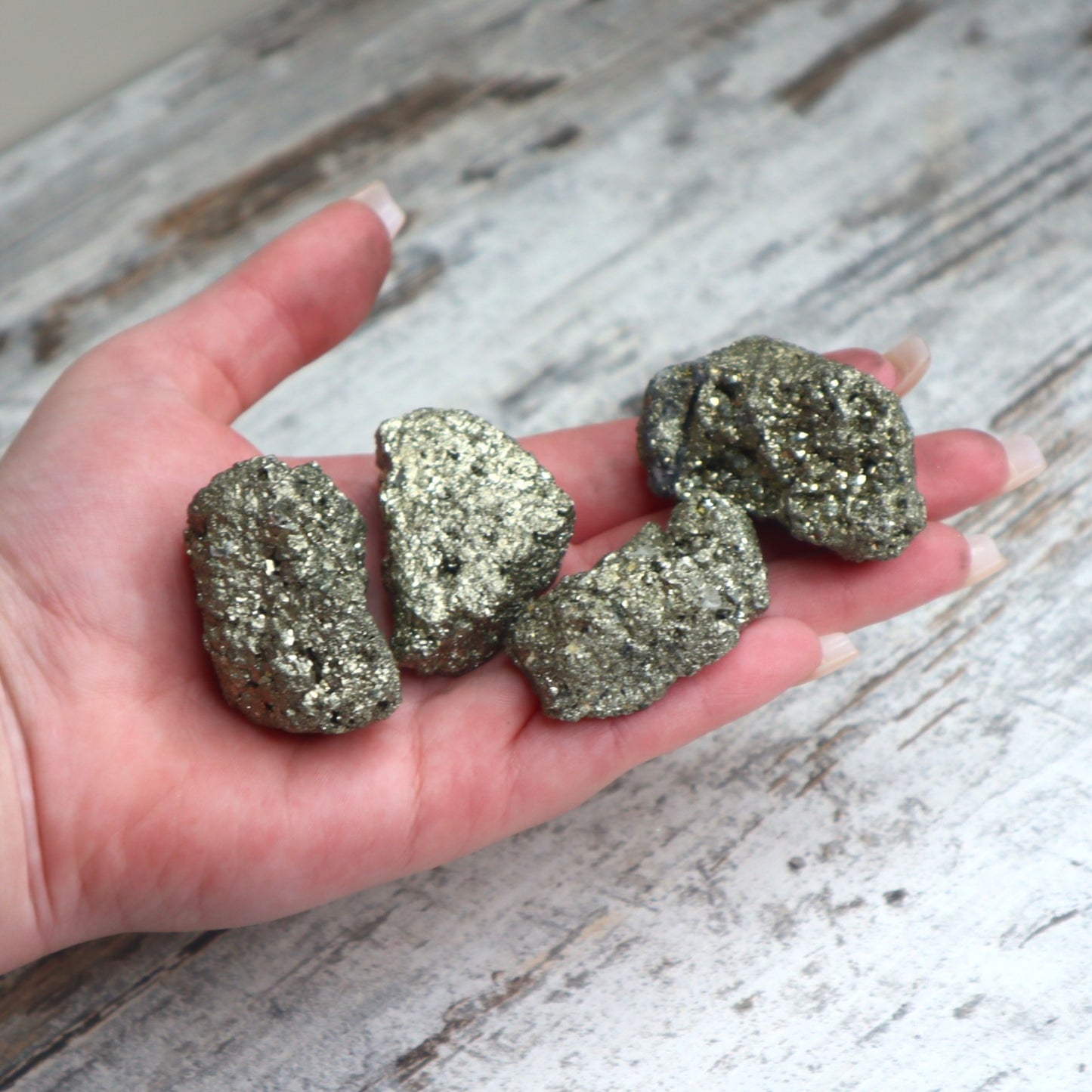 Pyrite Cluster Mini | Protection, Confidence & Abundance
