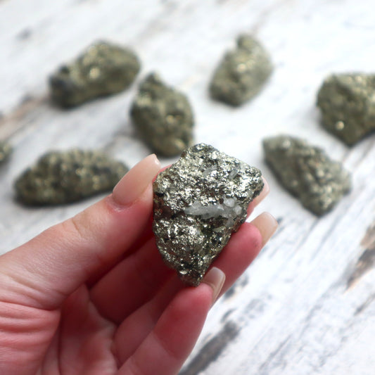 Pyrite Cluster Mini | Protection, Confidence & Abundance