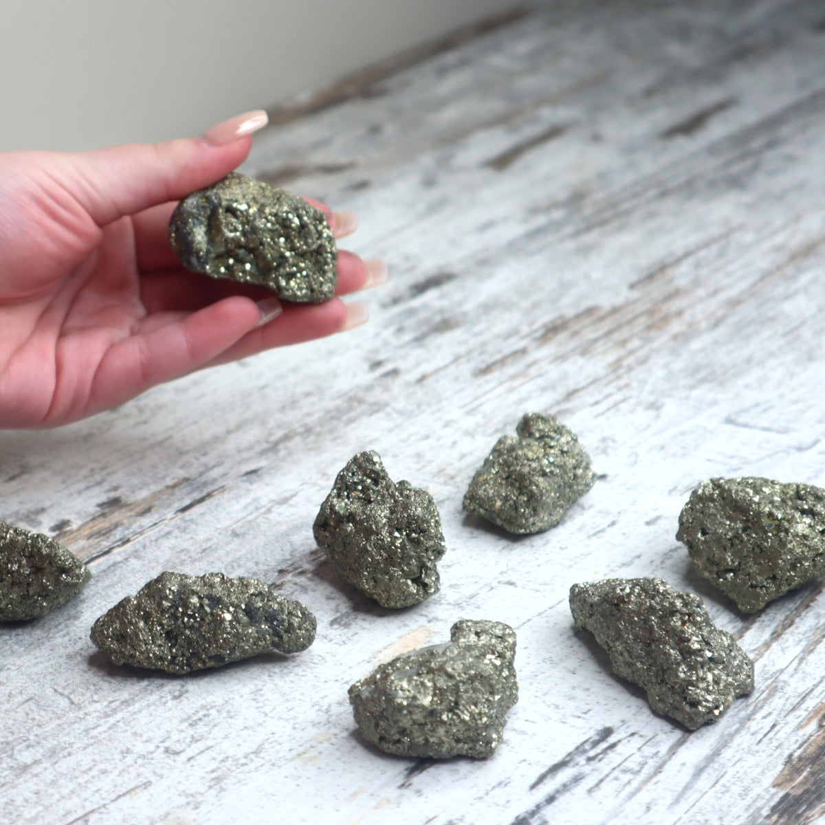 Pyrite Cluster Mini | Protection, Confidence &amp; Abundance