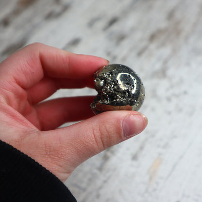 Pyrite Sphere | Abundance, Confidence &amp; Manifestation