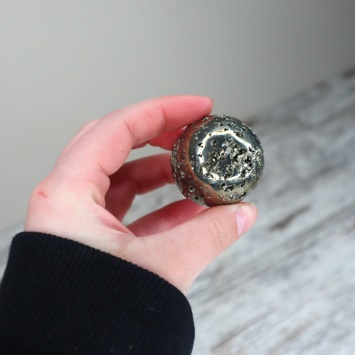 Pyrite Sphere | Prosperity, Personal Power &amp; Positive Energy