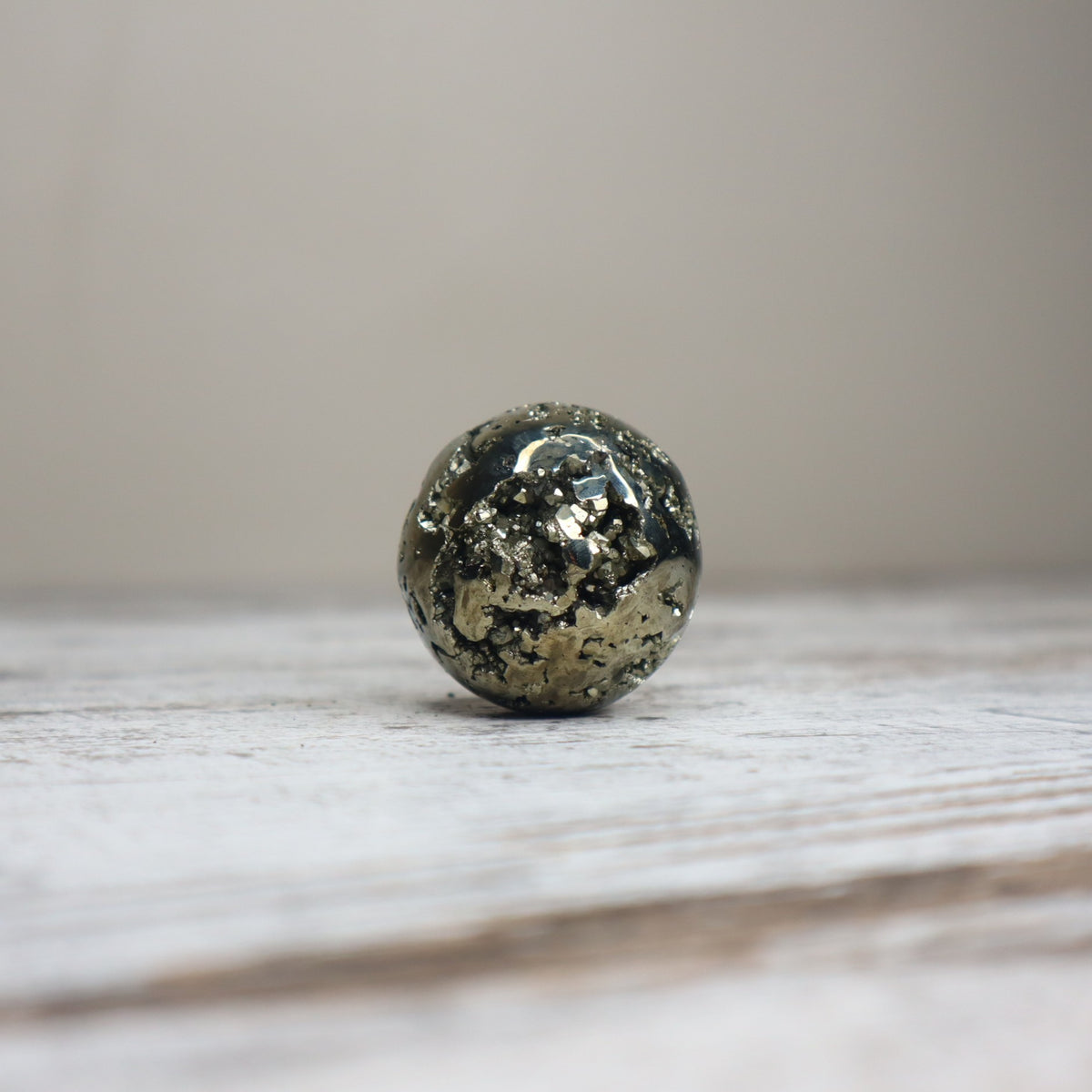 Pyrite Sphere | Abundance, Protection &amp; Self-Belief