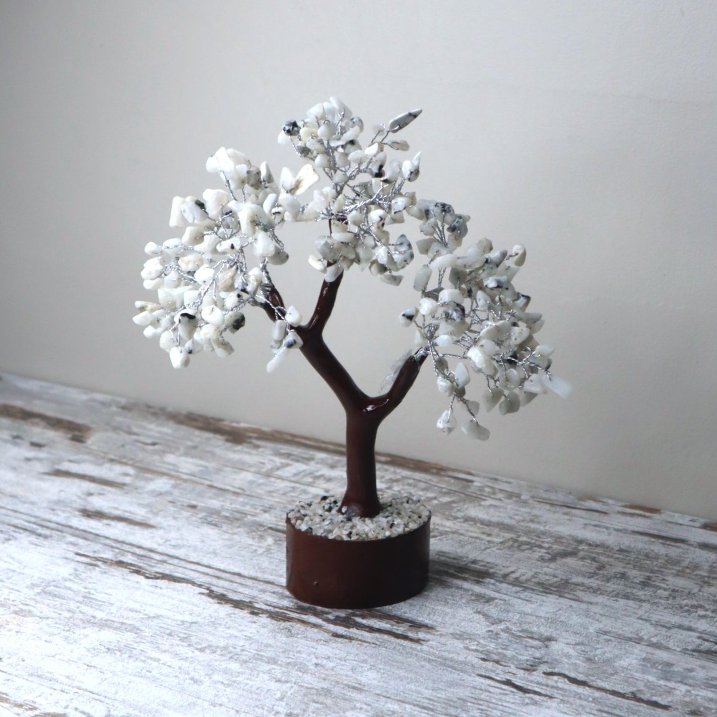 Rainbow Moonstone Large Crystal Tree | Intuition, New Beginnings & Gentle Protection