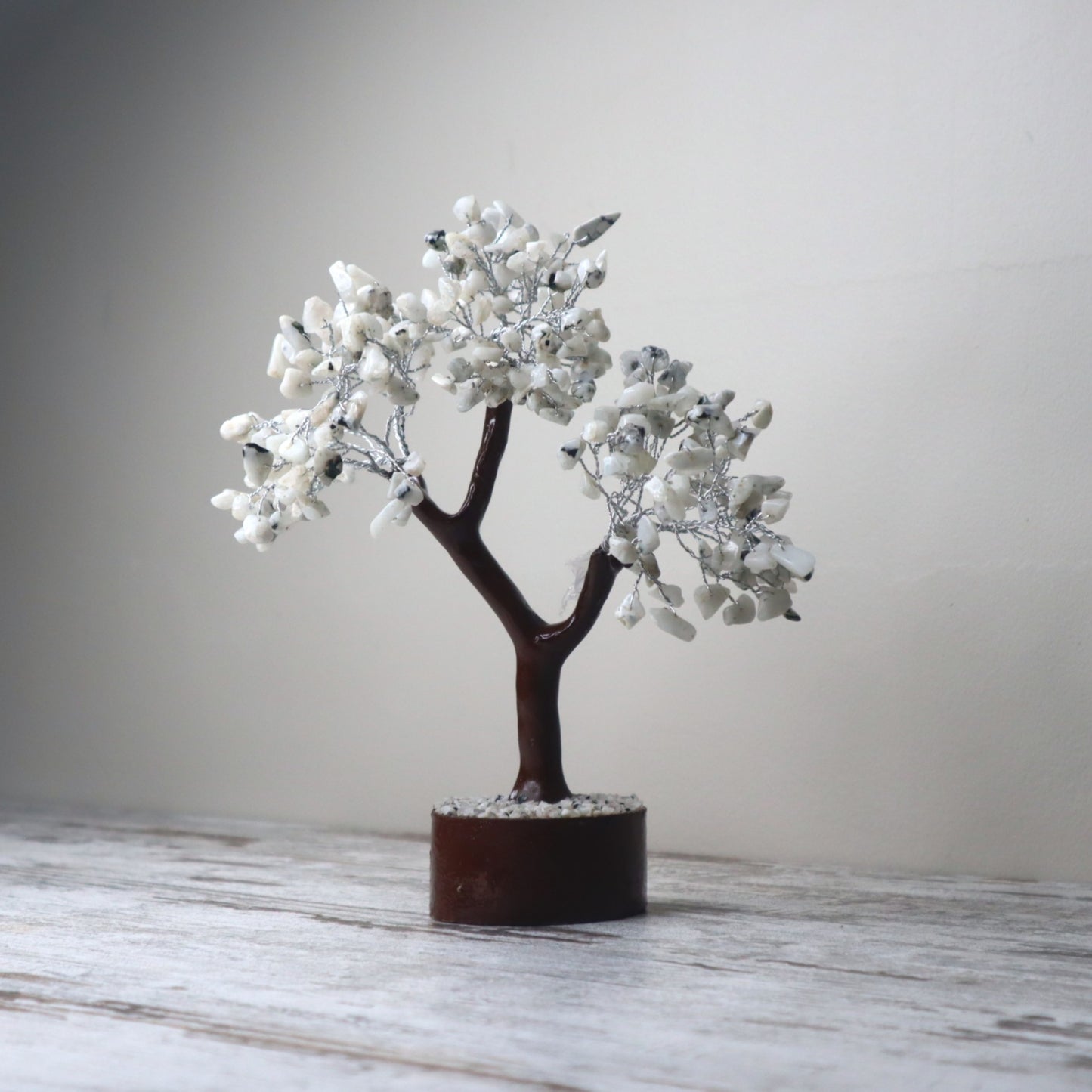 Rainbow Moonstone Large Crystal Tree | Intuition, New Beginnings & Gentle Protection