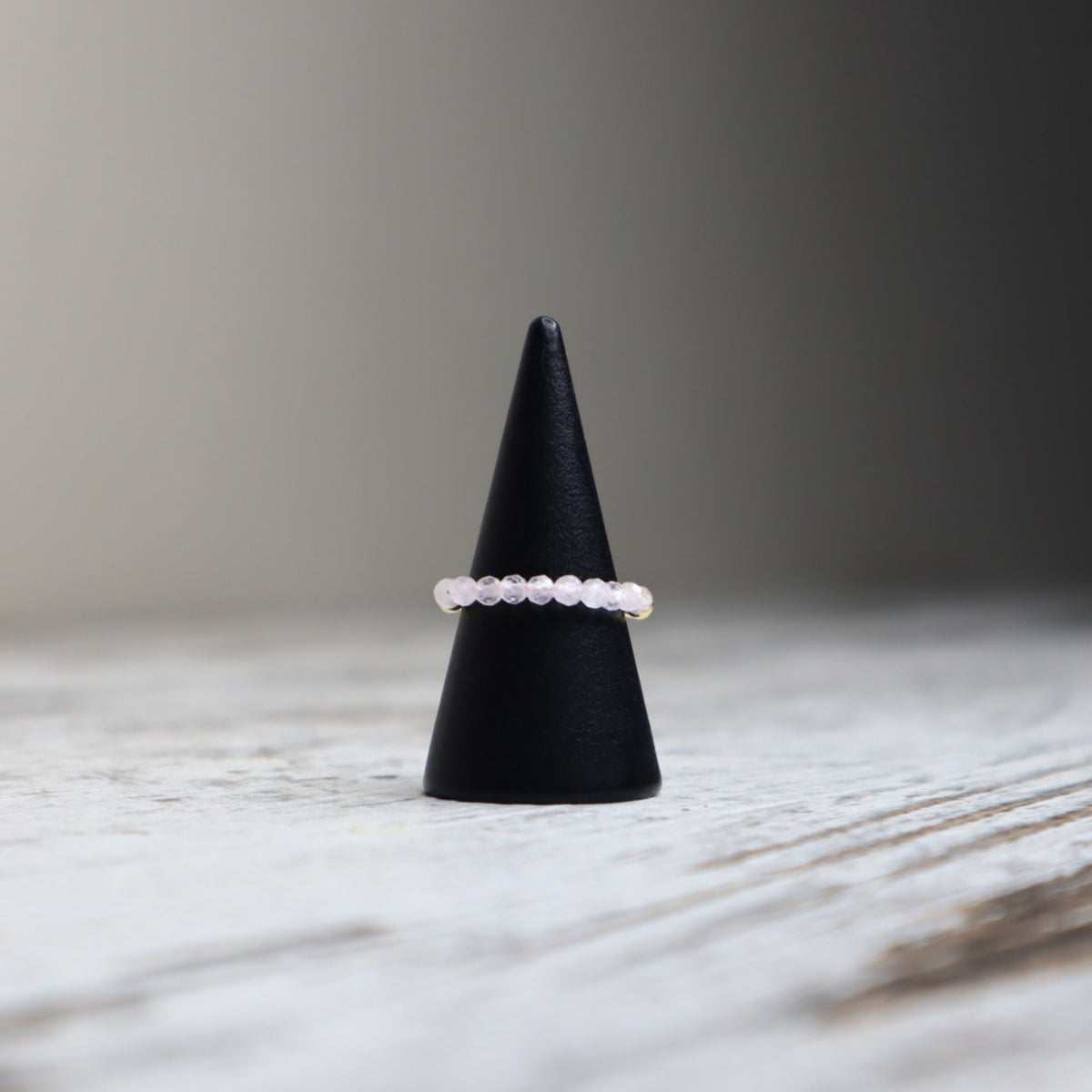 Rose Quartz Beaded Ring | Love, Self-Love &amp; Emotional Healing