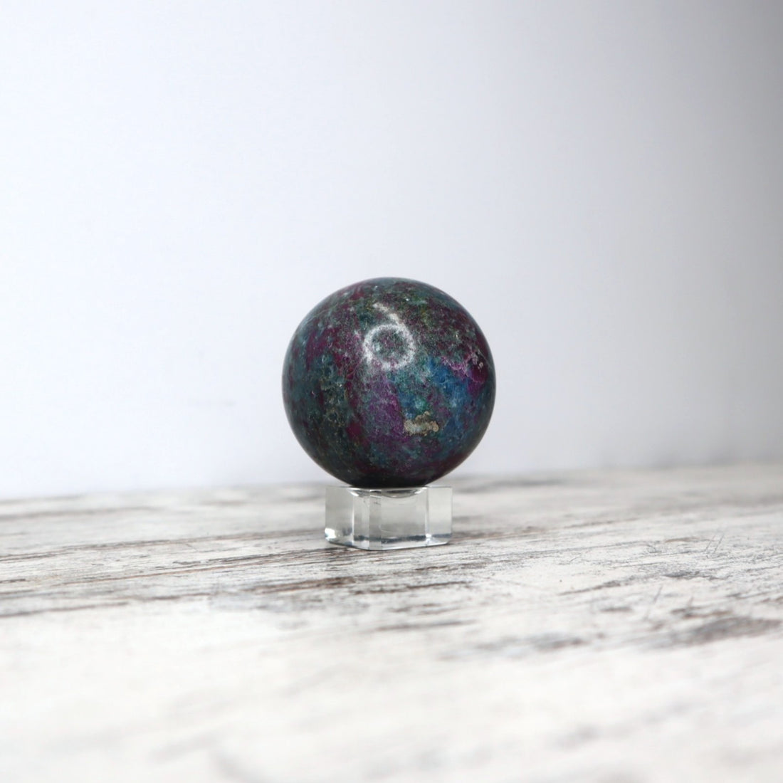 Ruby Kyanite Sphere | Passion, Protection &amp; Energetic Alignment
