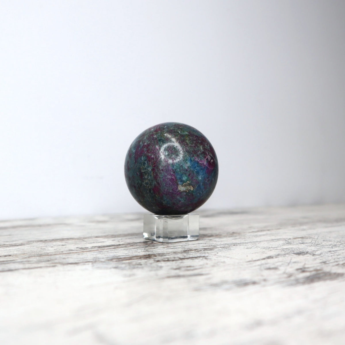 Ruby Kyanite Sphere | Passion, Protection &amp; Energetic Alignment