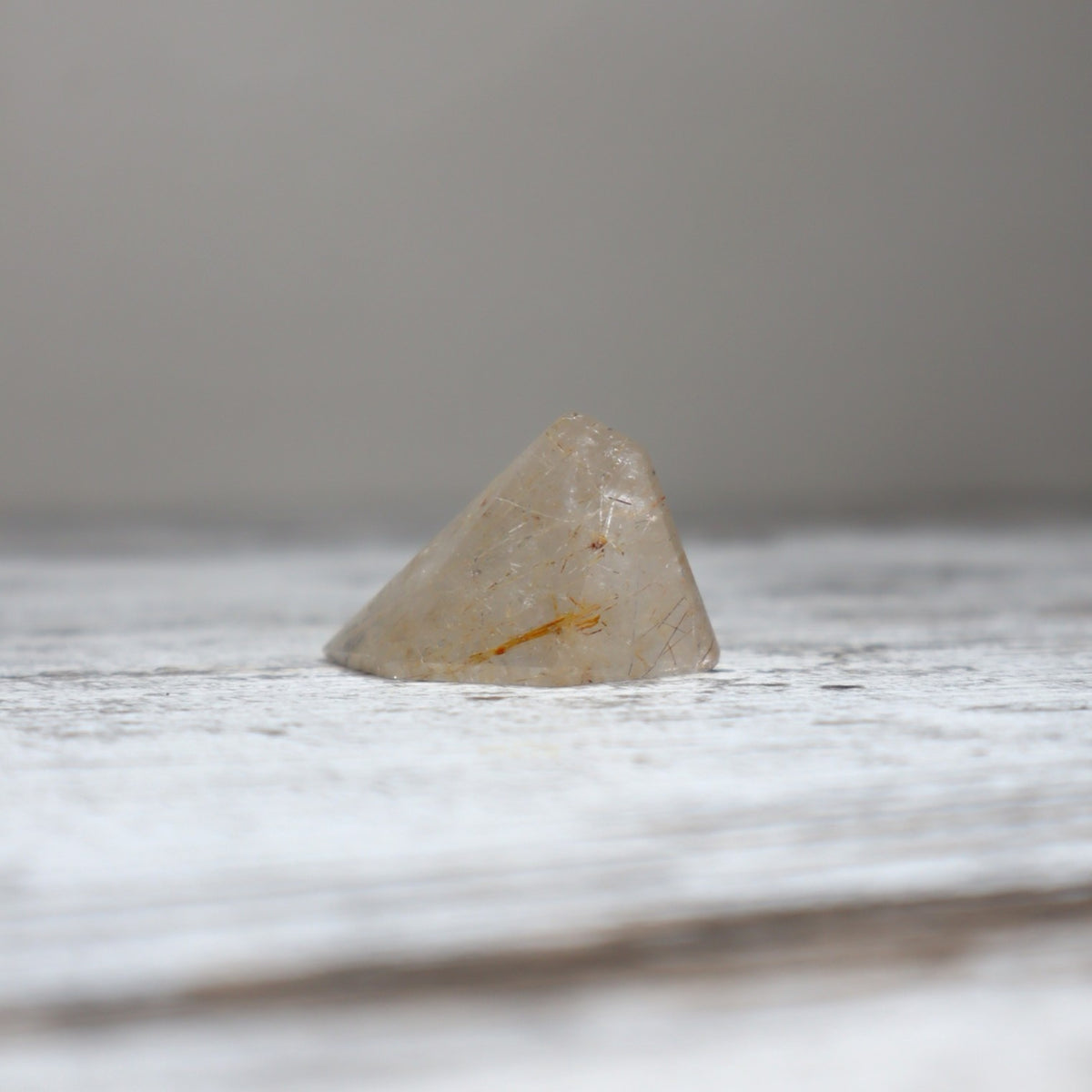 Golden Rutilated Quartz Mini Freeform | Clarity, Divine Guidance &amp; Manifestation