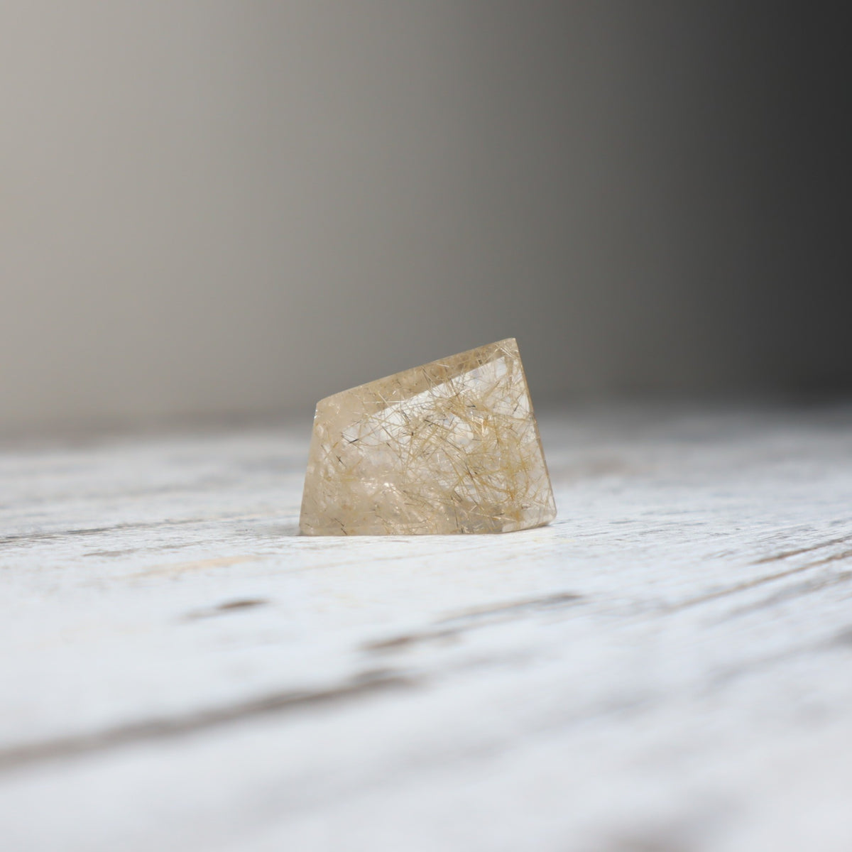 Golden Rutilated Quartz Mini Freeform | Manifestation, Focus &amp; Positive Energy
