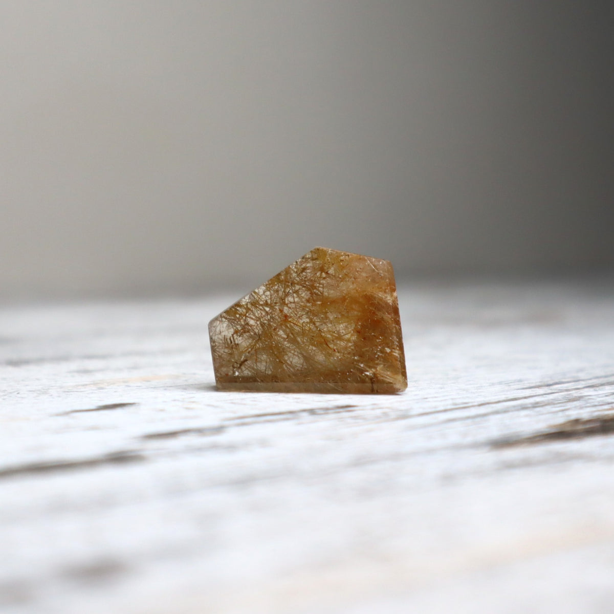 Golden Rutilated Quartz Mini Freeform | Abundance, Confidence &amp; Inspired Action