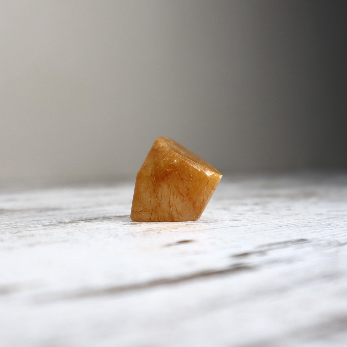 Golden Rutilated Quartz Mini Freeform | Motivation, Abundance &amp; Inner Strength