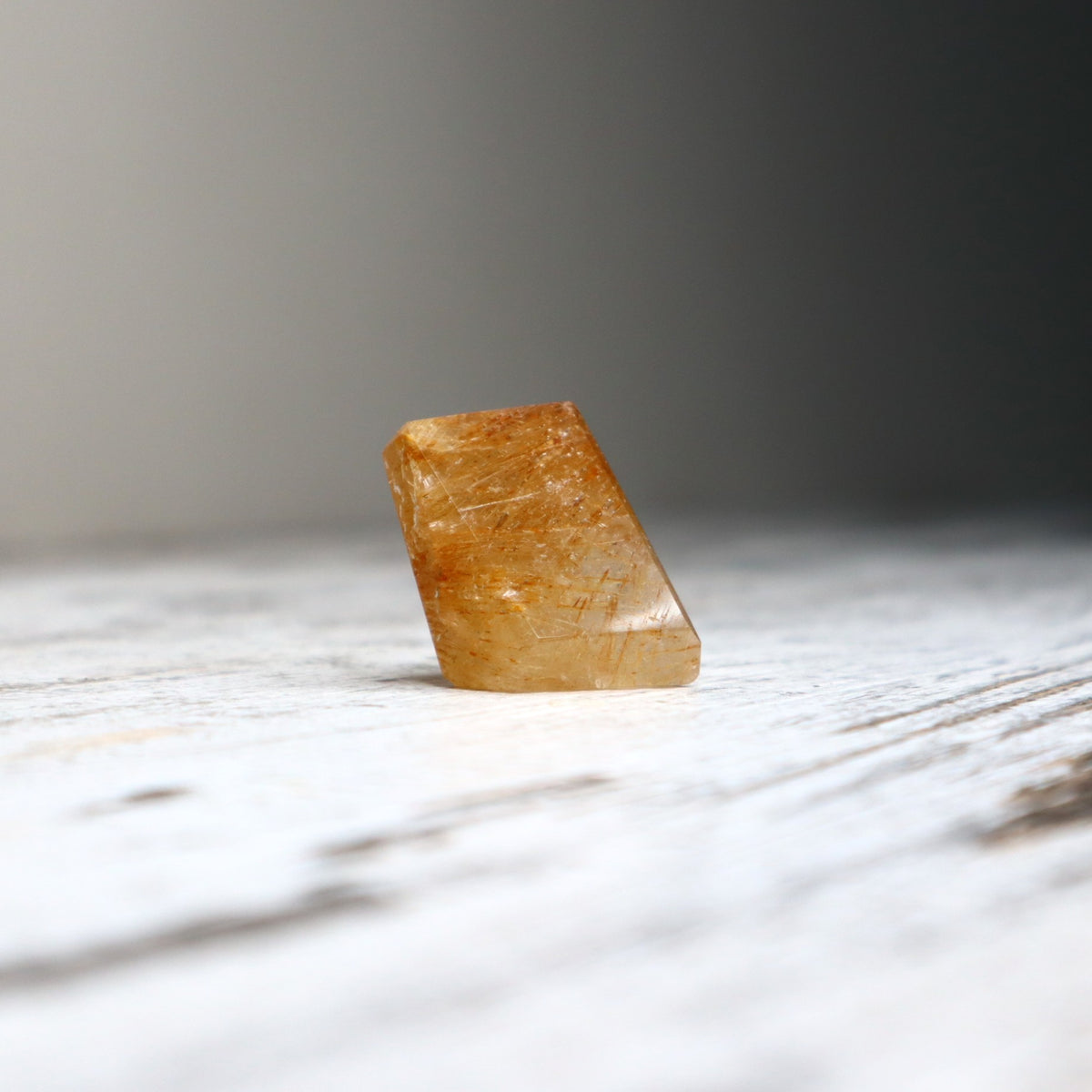 Golden Rutilated Quartz Mini Freeform | Prosperity, Confidence &amp; Inspired Action