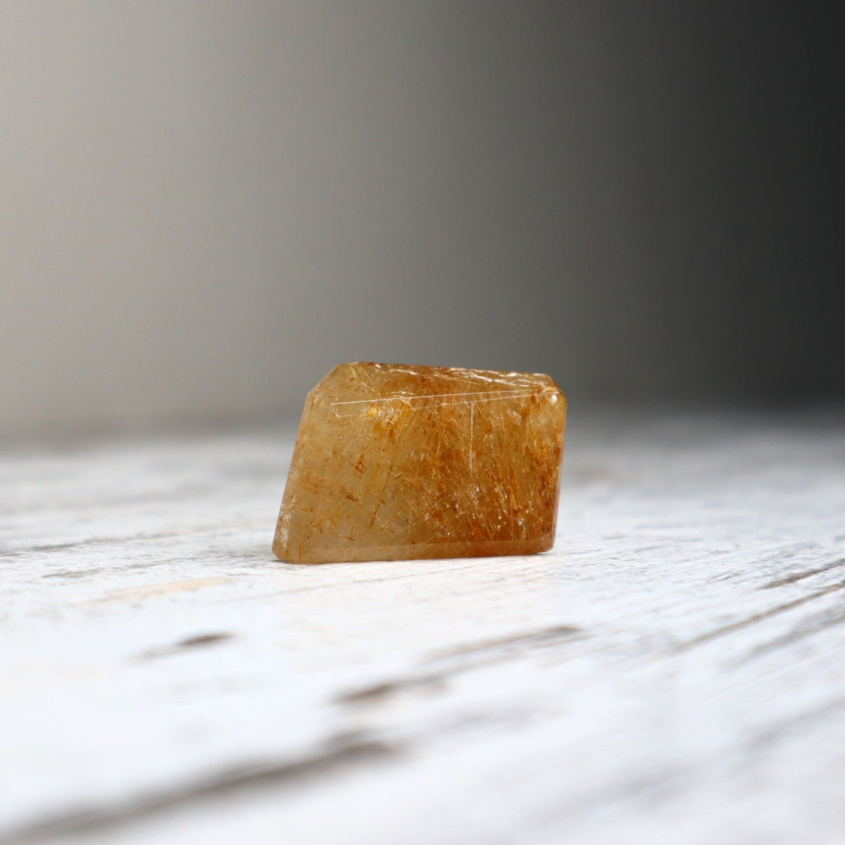 Golden Rutilated Quartz Mini Freeform | Prosperity, Confidence &amp; Inspired Action