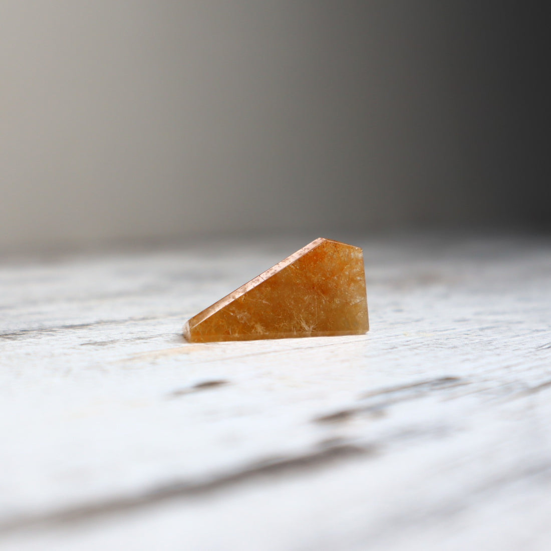 Golden Rutilated Quartz Mini Freeform | Clarity, Prosperity &amp; Focused Intention