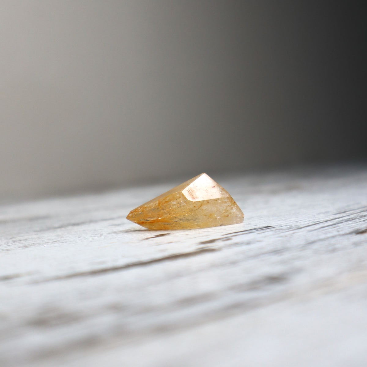 Golden Rutilated Quartz Mini Freeform | Clarity, Confidence &amp; Golden Light
