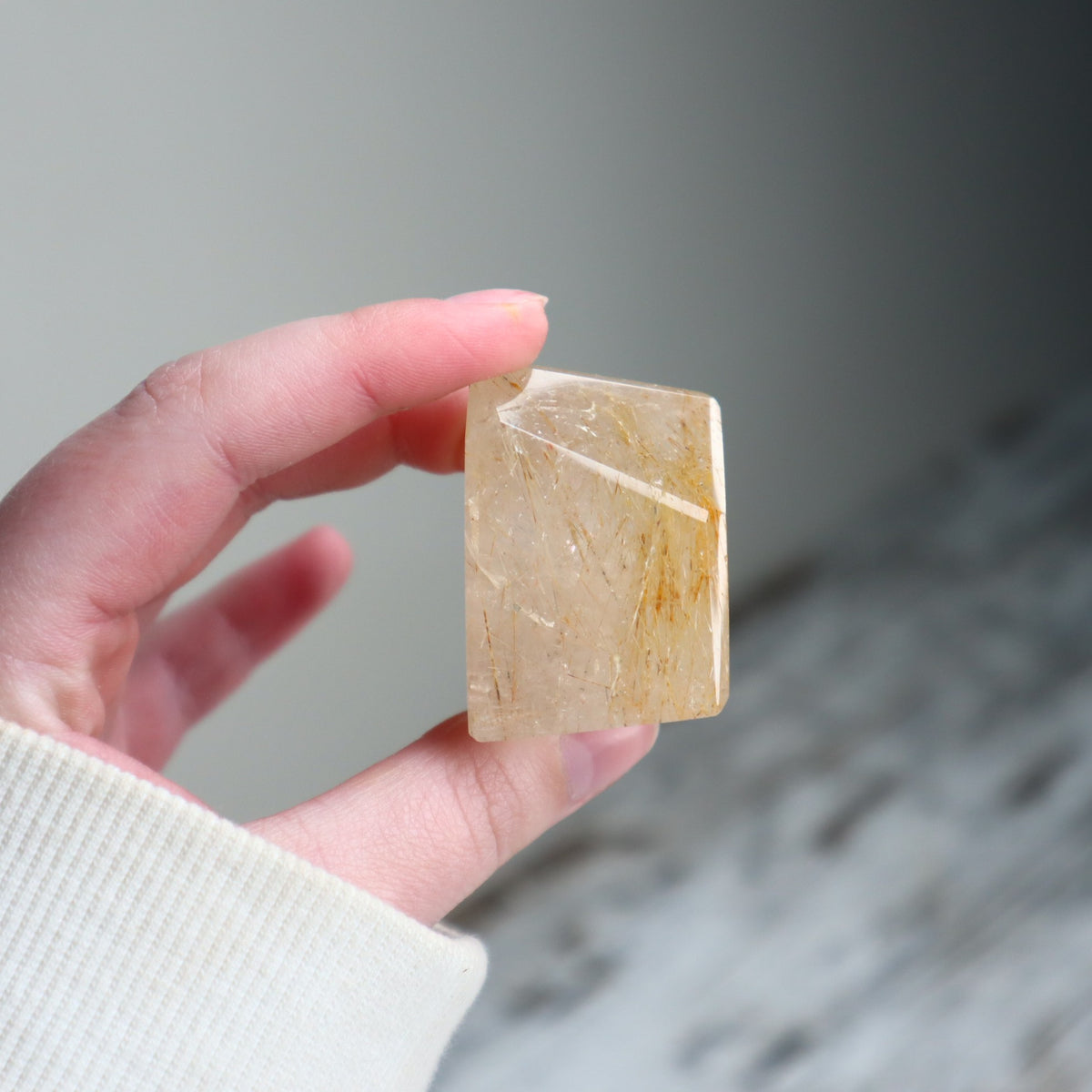 Golden Rutilated Quartz Freeform | Radiant Clarity, Abundance &amp; Purpose