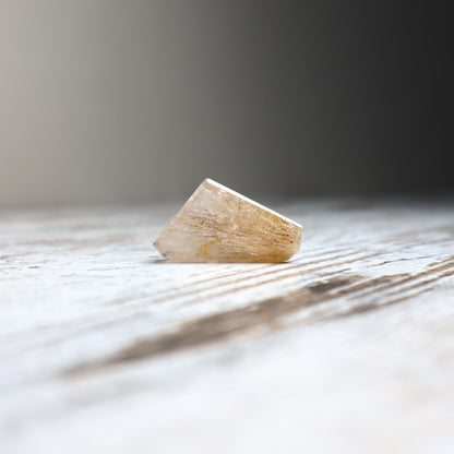Golden Rutilated Quartz Mini Freeform | Prosperity, Inspired Action &amp; Personal Empowerment