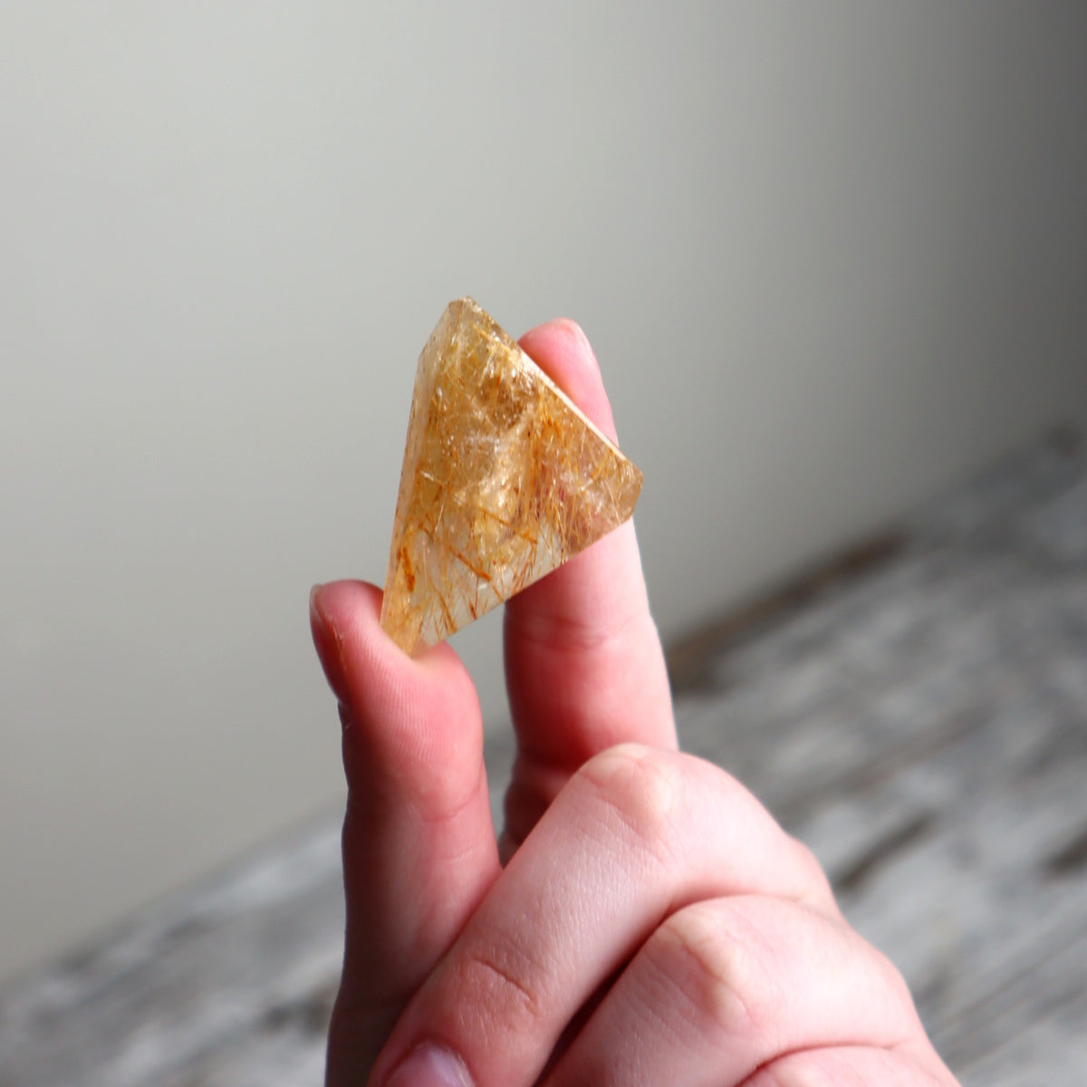 Golden Rutilated Quartz Mini Freeform | Courage, Abundance &amp; Inspired Beginnings
