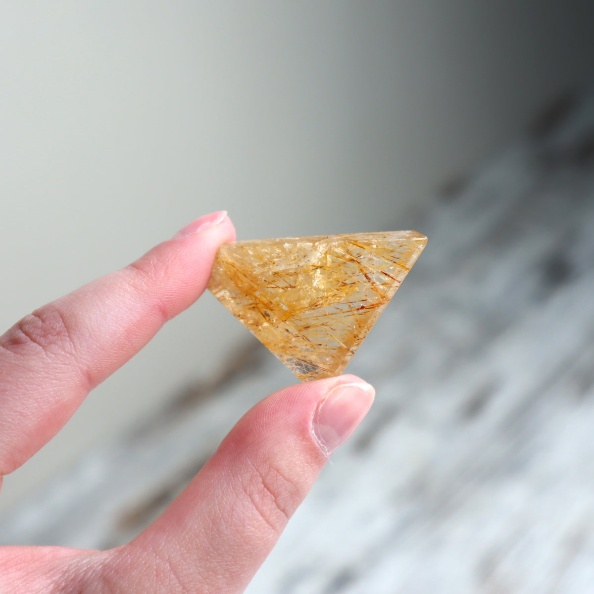 Golden Rutilated Quartz Mini Freeform | Courage, Abundance &amp; Inspired Beginnings