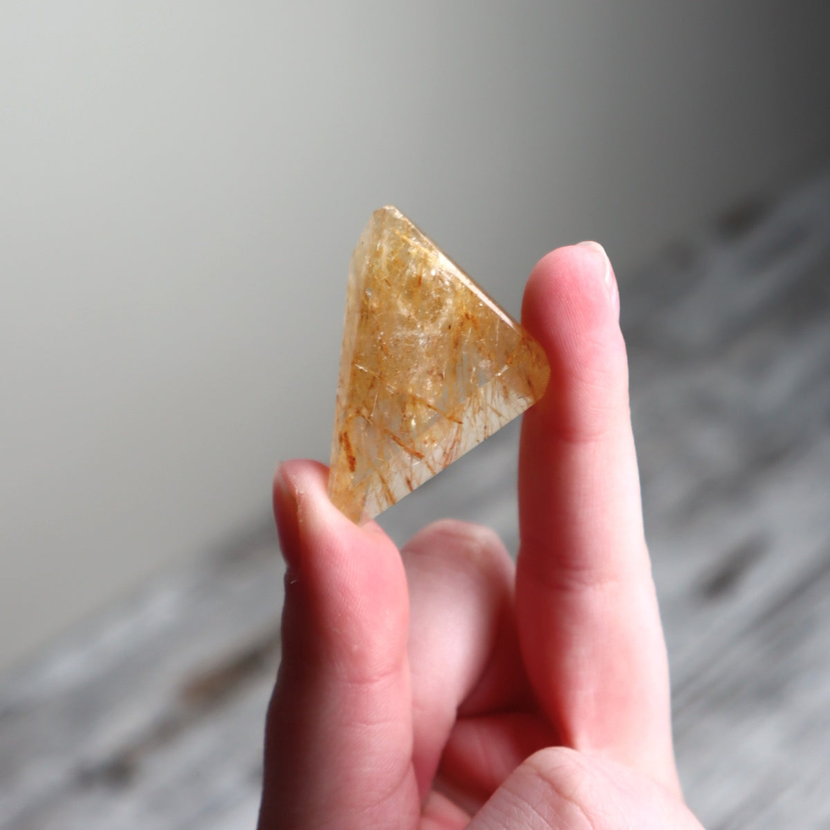 Golden Rutilated Quartz Mini Freeform | Courage, Abundance &amp; Inspired Beginnings