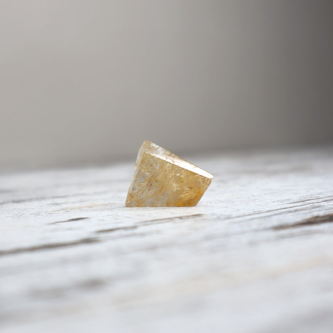 Golden Rutilated Quartz Mini Freeform | Optimism, Abundance &amp; Inspired Beginnings