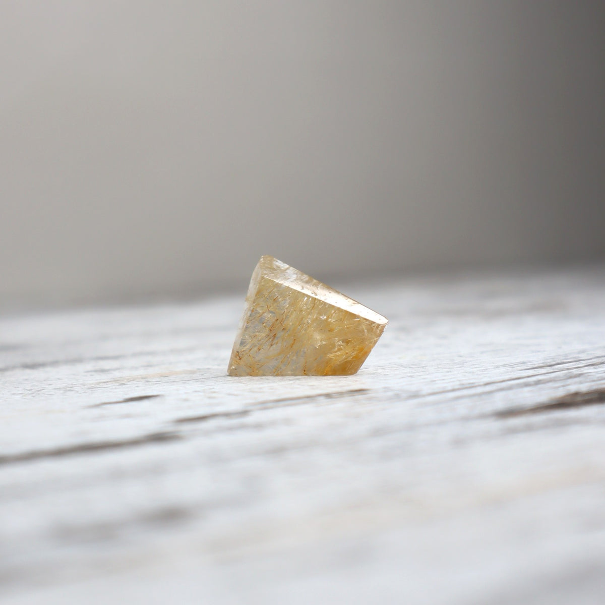 Golden Rutilated Quartz Mini Freeform | Optimism, Abundance &amp; Inspired Beginnings