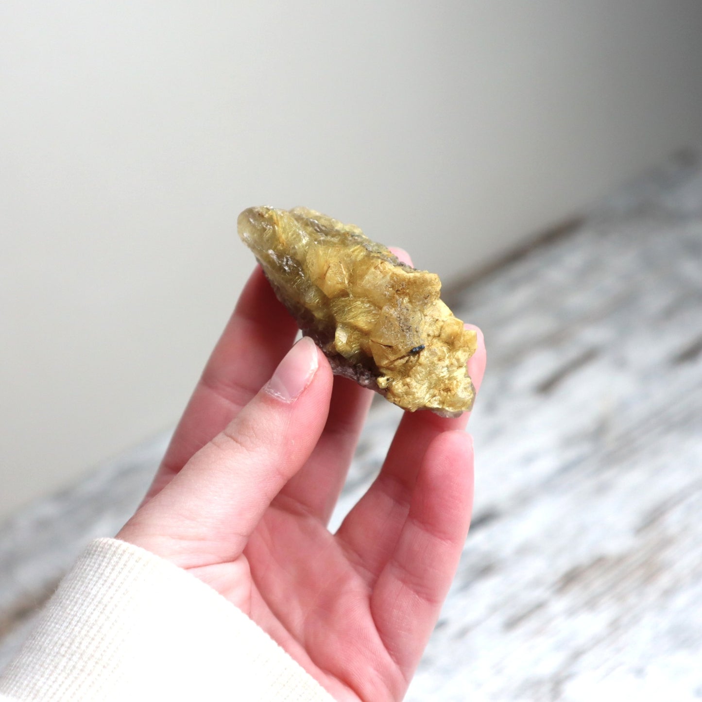 Golden Rutilated Quartz Raw | Abundance, Illumination & Empowerment