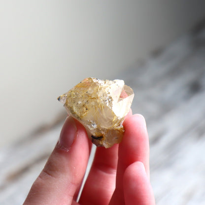 Golden Rutilated Quartz Raw | Abundance, Illumination & Empowerment