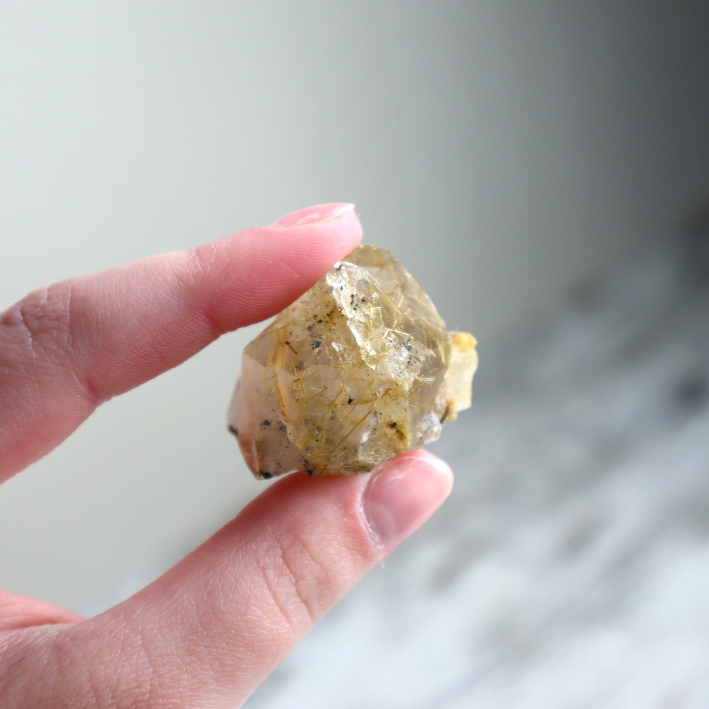 Golden Rutilated Quartz Raw | Abundance, Illumination & Empowerment