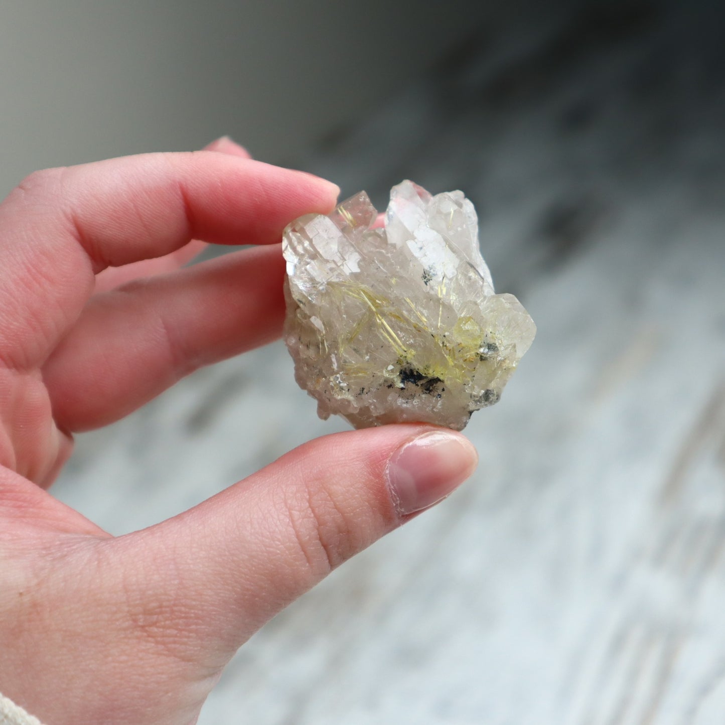 Golden Rutilated Quartz Raw | Abundance, Illumination & Empowerment