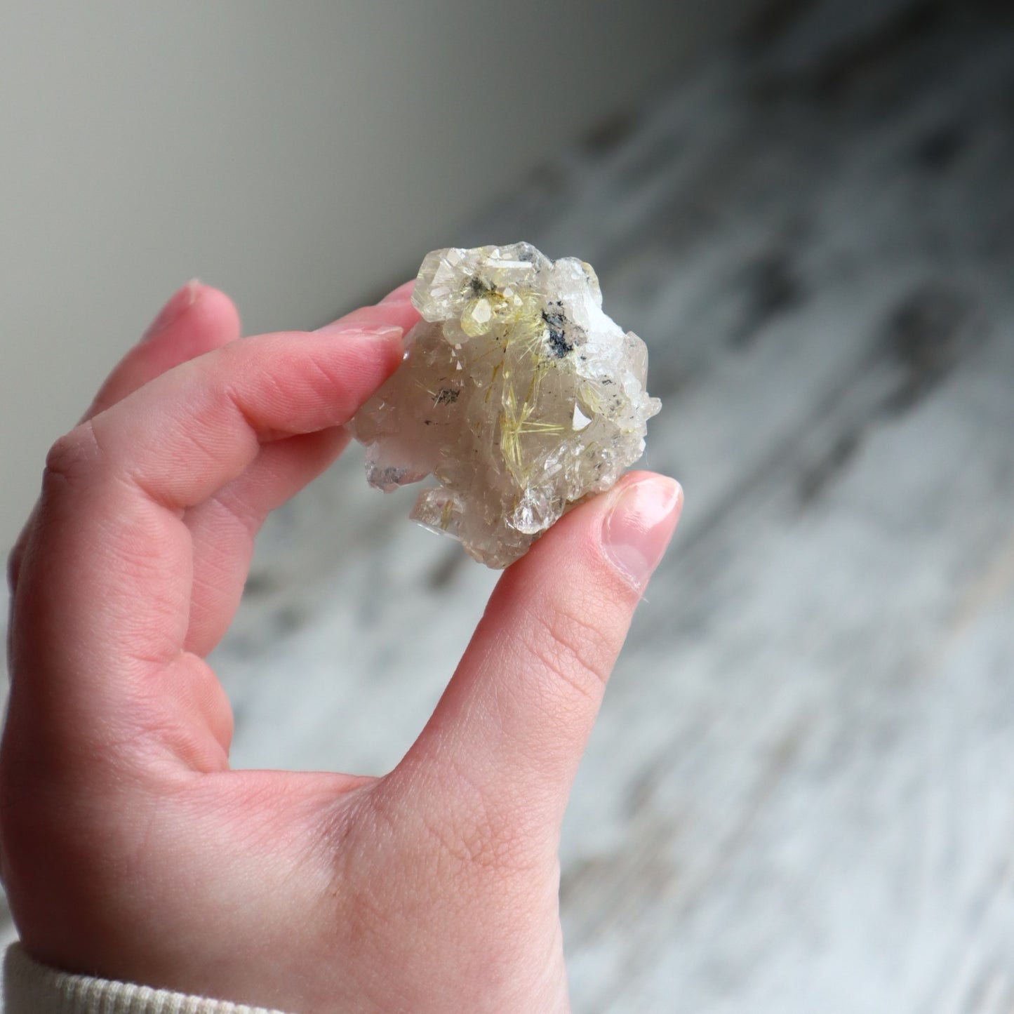 Golden Rutilated Quartz Raw | Abundance, Illumination & Empowerment