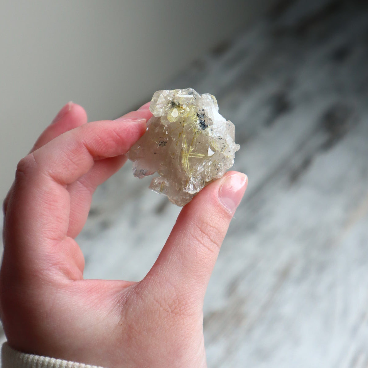 Golden Rutilated Quartz Raw | Abundance, Illumination &amp; Empowerment