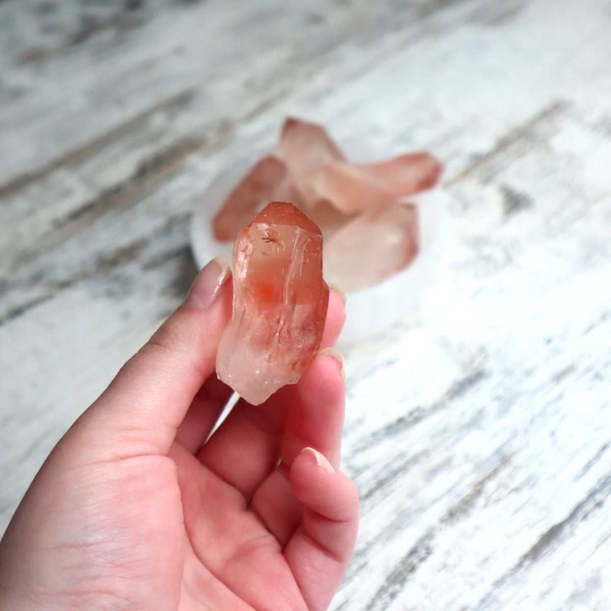 Scarlet Lemurian Quartz | Intuitively Chosen | Awakening, Soul Memory &amp; Inner Fire
