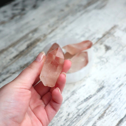 Scarlet Lemurian Quartz | Intuitively Chosen | Awakening, Soul Memory & Inner Fire